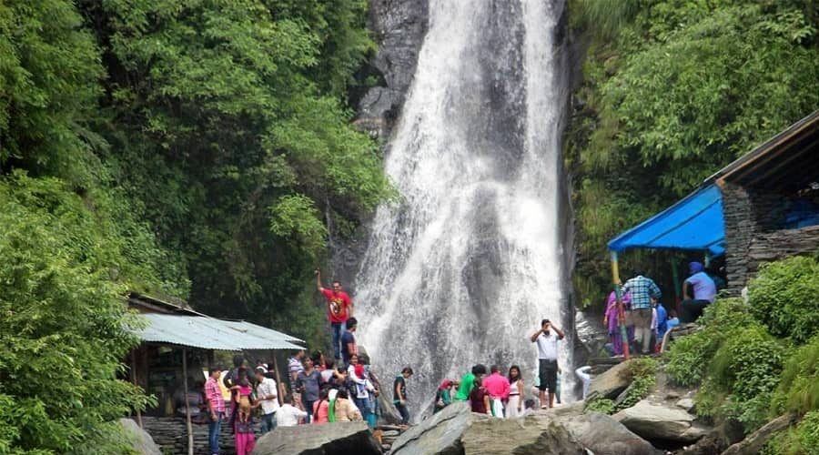 Bhagsunag Temple & Waterfall - Sacred Natural Wonder