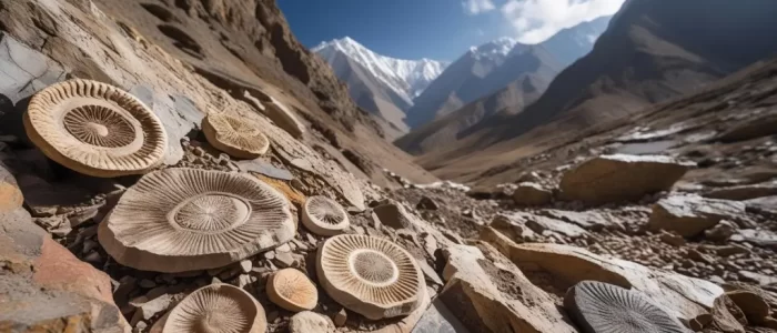 Photo Spots to Pin-Fossil rocks of Langza