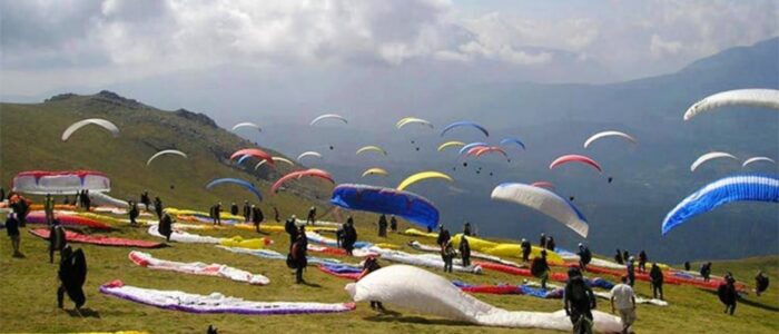 photo spot to pin-Paragliding Launch Points